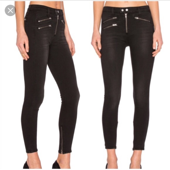 rag & bone Denim - Rag & Bone High Rise Biker jean